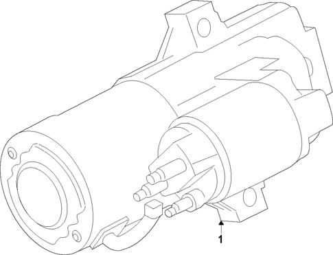 Starter for 2022 Ford Ranger #2