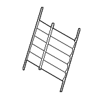 99152185500 - Body: Grille for Porsche: 718 Boxster, 718 Cayman, 718 Spyder, 911, Boxster, Cayman Image