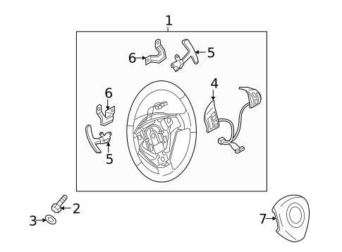 Steering Wheel & Trim for 2007 Mazda RX-8 #0