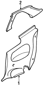 7690141F01 - Body: Lower Panel for Nissan: 240SX Image