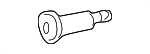 1995-2010 Toyota - Tension Pulley Shaft