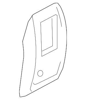 FL7Z78045E24AF - : Rear Panel for Lincoln: Navigator Image