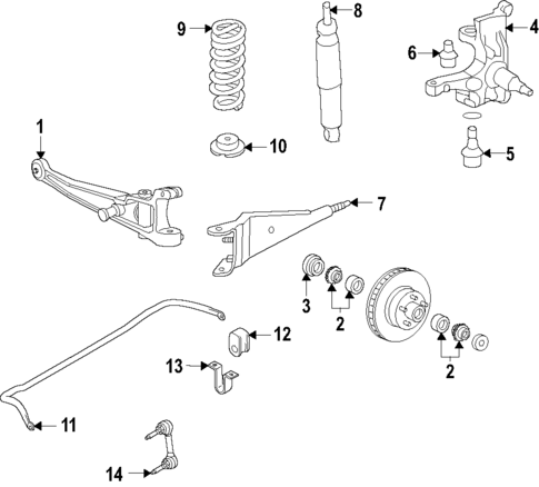 Front Suspension for 2023 Ford E-350 Super Duty #0