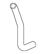 1950264SA00 - Cooling System: Radiator Coolant Hose for Honda Image
