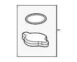 19045RBDE01 - Cooling System: Radiator Cap for Honda Image