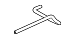 1910766VA00 - Cooling System: Inlet Hose for Honda Image