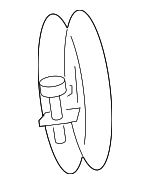 9611110750 - Engine: Air Hose Clamp for Toyota Image image