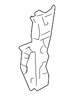 4677SJAA01ZZ - Body: Lower Extension for Acura: RL Image