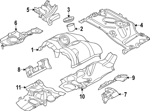 Turbocharger & Components for 2023 BMW XM #1