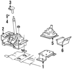 22579029 - Body: Mount Support for Buick: Skylark | Oldsmobile: Achieva | Pontiac: Grand Am Image