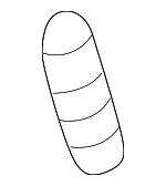 FODZ3D655B - Steering: Lock Lever Spring for Ford Image