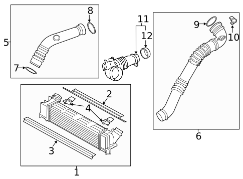 Intercooler for 2014 BMW 328i GT xDrive #1