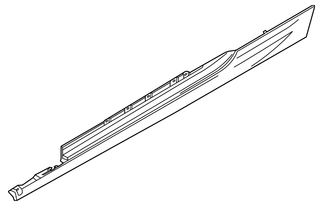 Rocker Molding - BMW (51777265201)