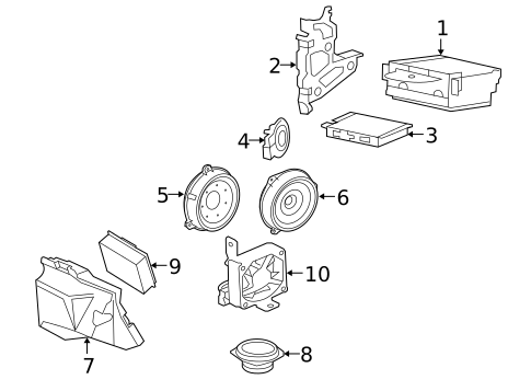 Sound System for 2007 Jaguar XK #0