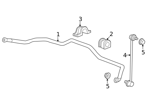 Stabilizer Bar & Components for 2017 Acura RDX #0