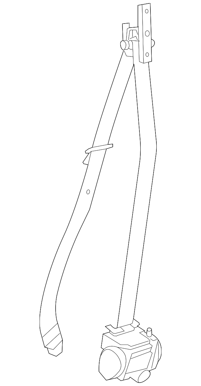 Seat Belt Assembly - BMW (72-11-9-132-872)