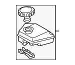 4722030130 - Body: Reservoir for Lexus: GS300, GS400, GS430, SC430 Image