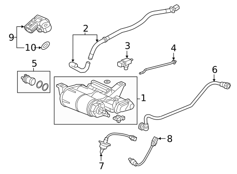 Powertrain Control for 2022 Honda Civic #1