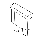 8688644 - Electrical: Fuse for Volvo: C30, S60, S60 Cross Country, S80, V70, XC60, XC70, XC90 Image