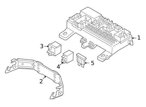 Electrical Components for 2010 Volvo C30 #1