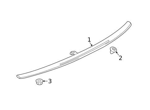 High Mount Lamps for 2017 Jaguar XE #0