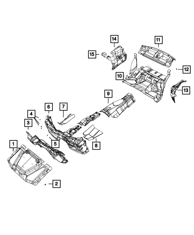 6508463AA - Interior Trim: Plastic Nut for Mopar Image