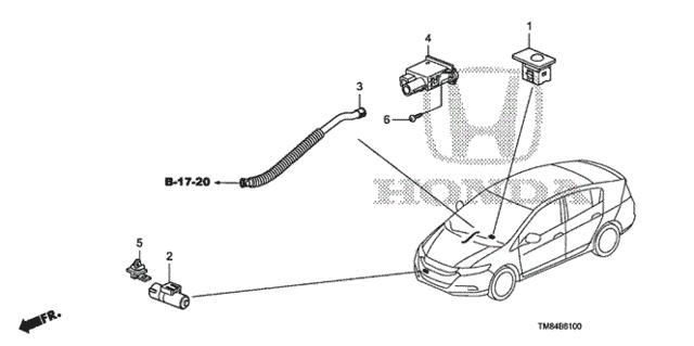 A/C Sensor for 2013 Honda Insight #0