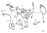 11141720637 - Engine: Timing Case Cover, Bottom for BMW Image