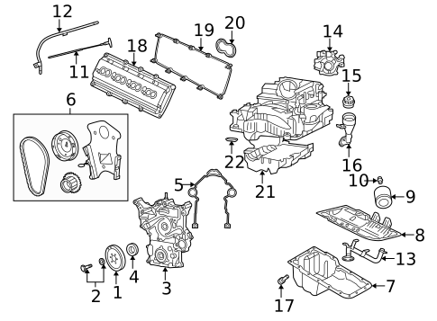 Engine Parts for 2006 Dodge Magnum #0