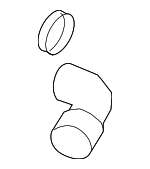 982121036B - Belts &amp; Cooling: Radiator Coolant Hose for Porsche: 718 Boxster, 718 Cayman Image