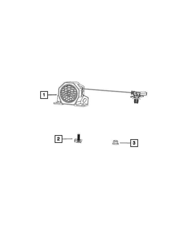 52112391AB - Electrical: Alarm Module for Mopar Image