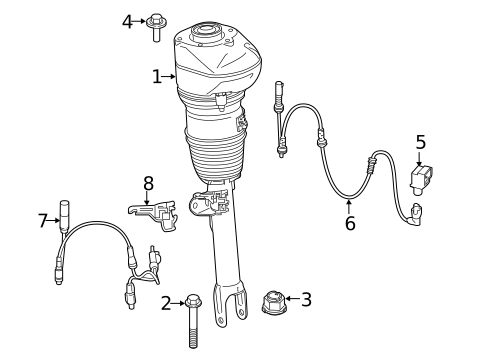 Struts & Components for 2018 BMW 750i xDrive #1
