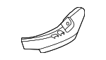 7B0881317BXT1 - Body: Side Shield for Volkswagen Image