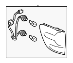 815600C050 - : 2005-2007 Toyota Sequoia - Tail Lamp Assembly for Toyota: Sequoia Image