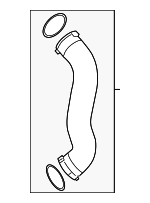 13717637197 - Cooling System: Outlet Tube for Mini Image