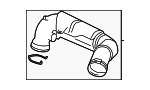 13717619268 - Cooling System: Air Pipe for Mini Image