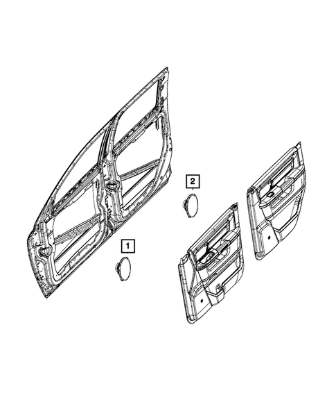 Radio, Antenna, Speakers, DVD, and Video systems for 2024 Ram 3500 #24