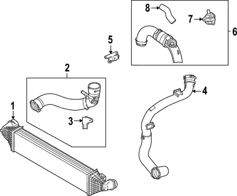 Intercooler for 2023 Ford Maverick #0
