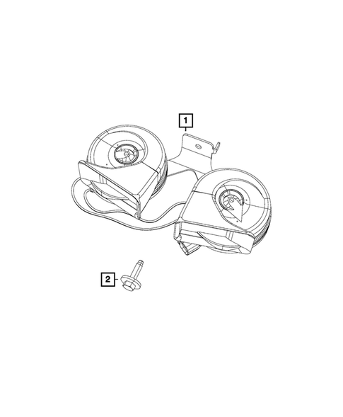 Horns for 2019 Jeep Compass #0