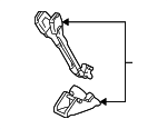 F67Z7860045BAA - Electrical: Buckle End for FORD Image