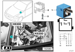 61138377730 - Vehicle Electrical System: Double Leaf Spring Contact for BMW Image
