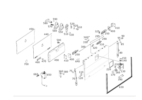 Open Type Vehicle Tailgate for 2018 Mercedes-Benz G63 AMG #0