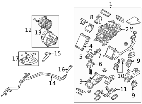 Brackets, Flanges & Hangers for 2024 Mazda CX-90 #0