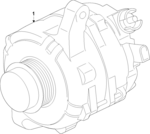 N2DZ10346B - : Alternator for Ford Image