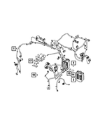 68262107AG - Electrical: Headlamp To Dash Wiring for Fiat: 500 Image