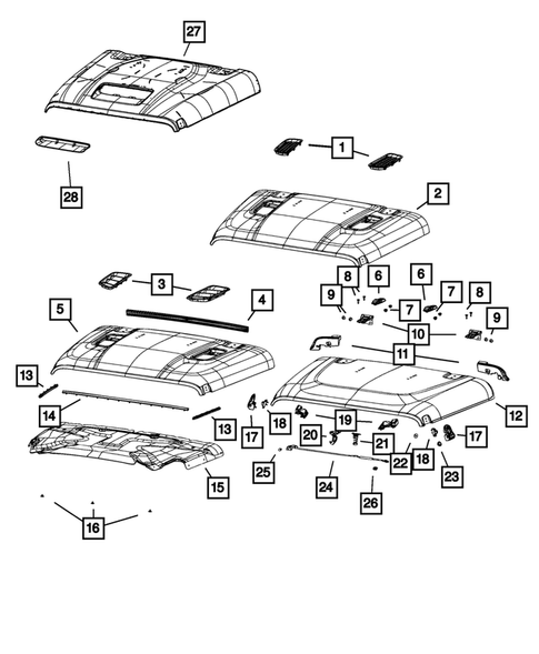 Hood and Hood Release for 2021 Jeep Wrangler #0
