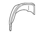 3W4Z5427886AA - Body: Inner Wheelhouse for Lincoln: LS Image