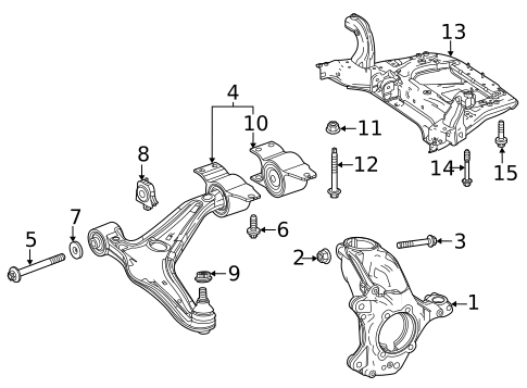 Suspension Components for 2025 Mercedes-Benz GLB250 #0