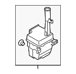986202T000 - Body: Washer Reservoir for Kia: Optima Image