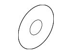 90015100603 - Body: Bumper Impact Bar Washer for Porsche Image